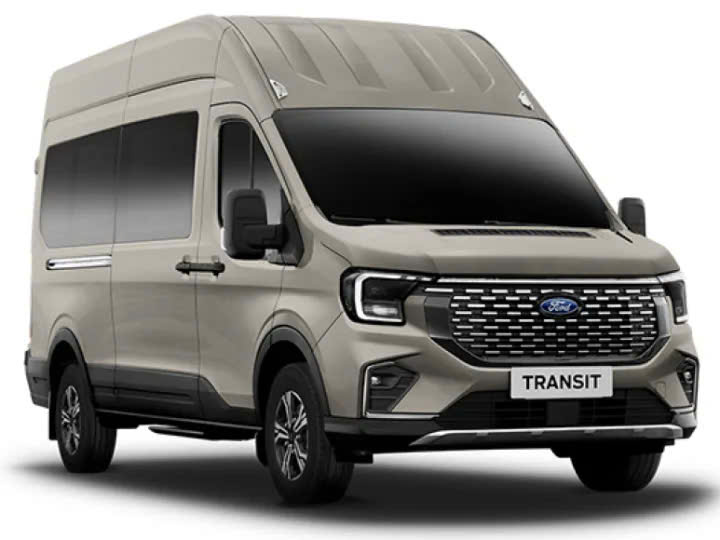 Ford Transit - Màu ghi vàng